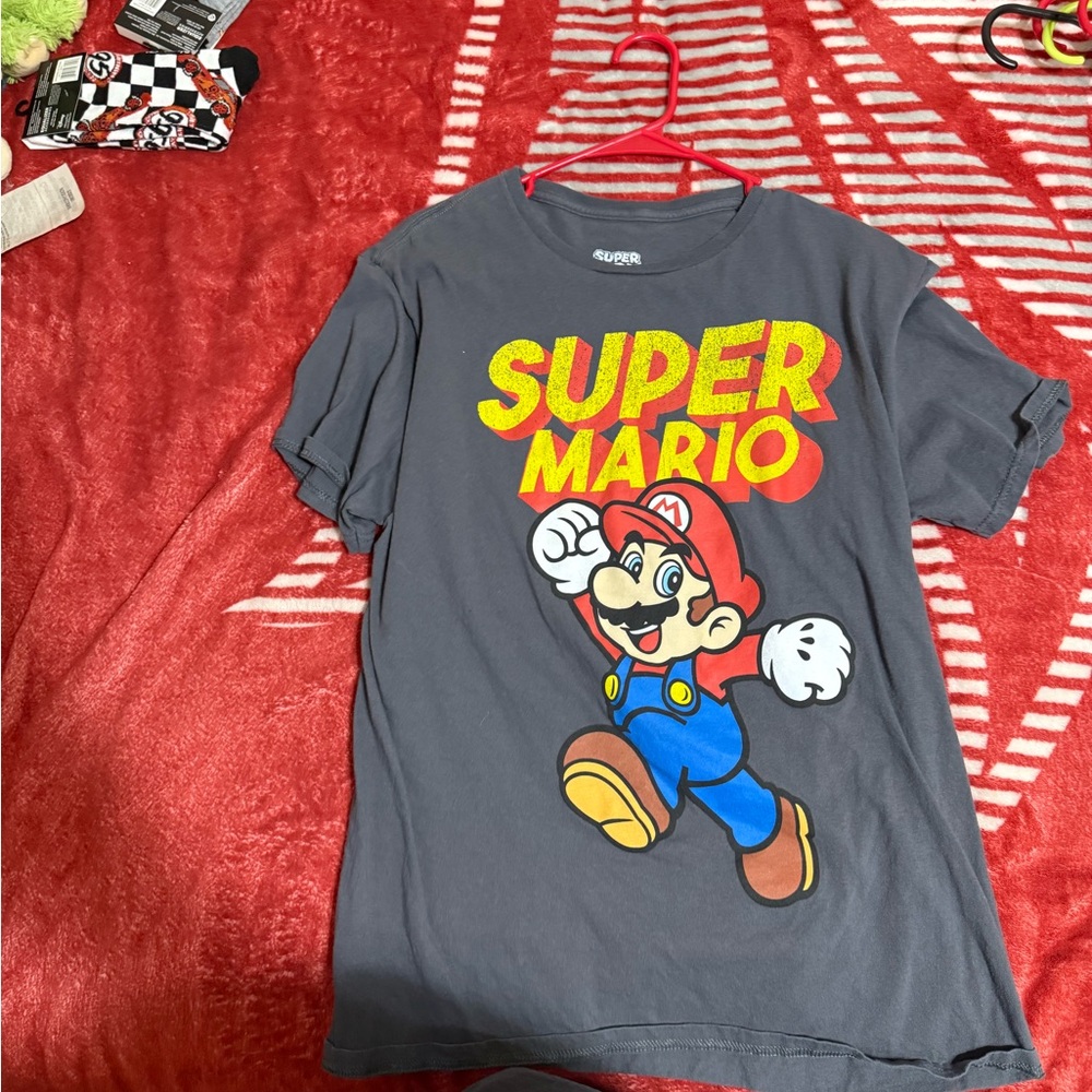 Nintendo Super Mario Dark Gray Tee